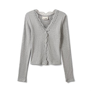 Sofie Schnoor Young - ANYIASY CARDIGAN, Grey Melange